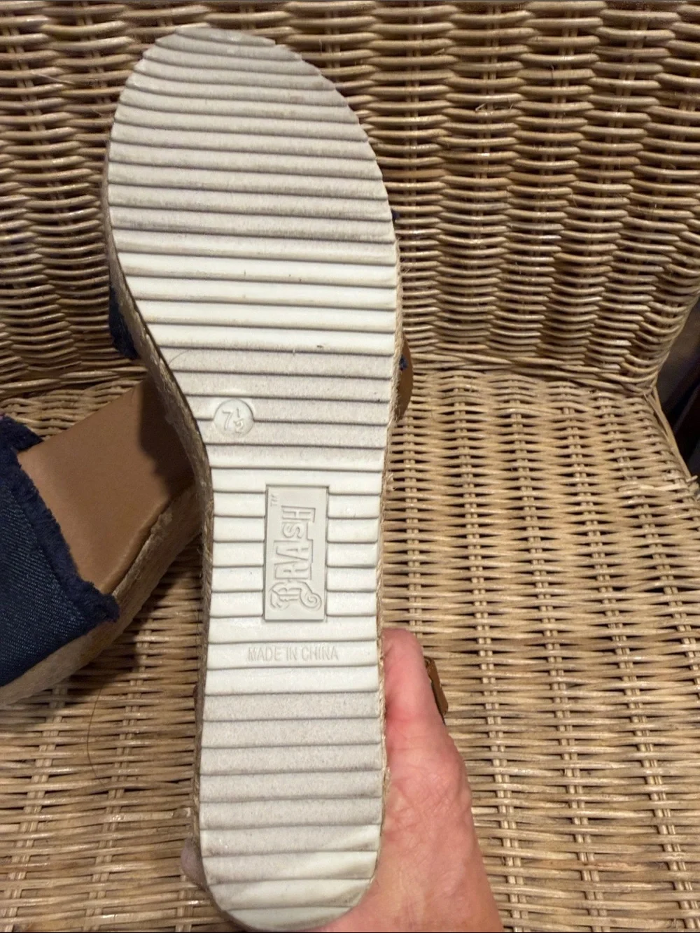 Brash casual espadrille